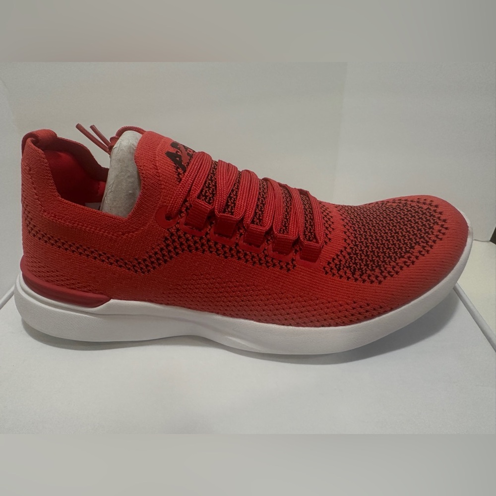 New - APL Women's Techloom Breeze Red and Black Sneakers